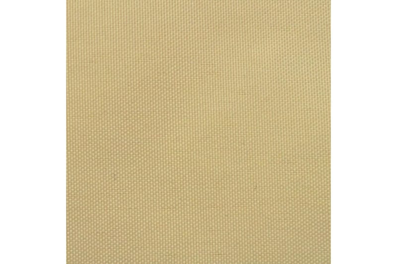 Solseil Oxfordstoff kvadratisk 2x2 m beige - Hagemøbler - Solbeskyttelse - Solseil