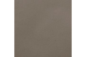 Solseil oxfordstoff kvadratisk 5x5 m gråbrun - Taupe - Hagemøbler - Solbeskyttelse - Solseil