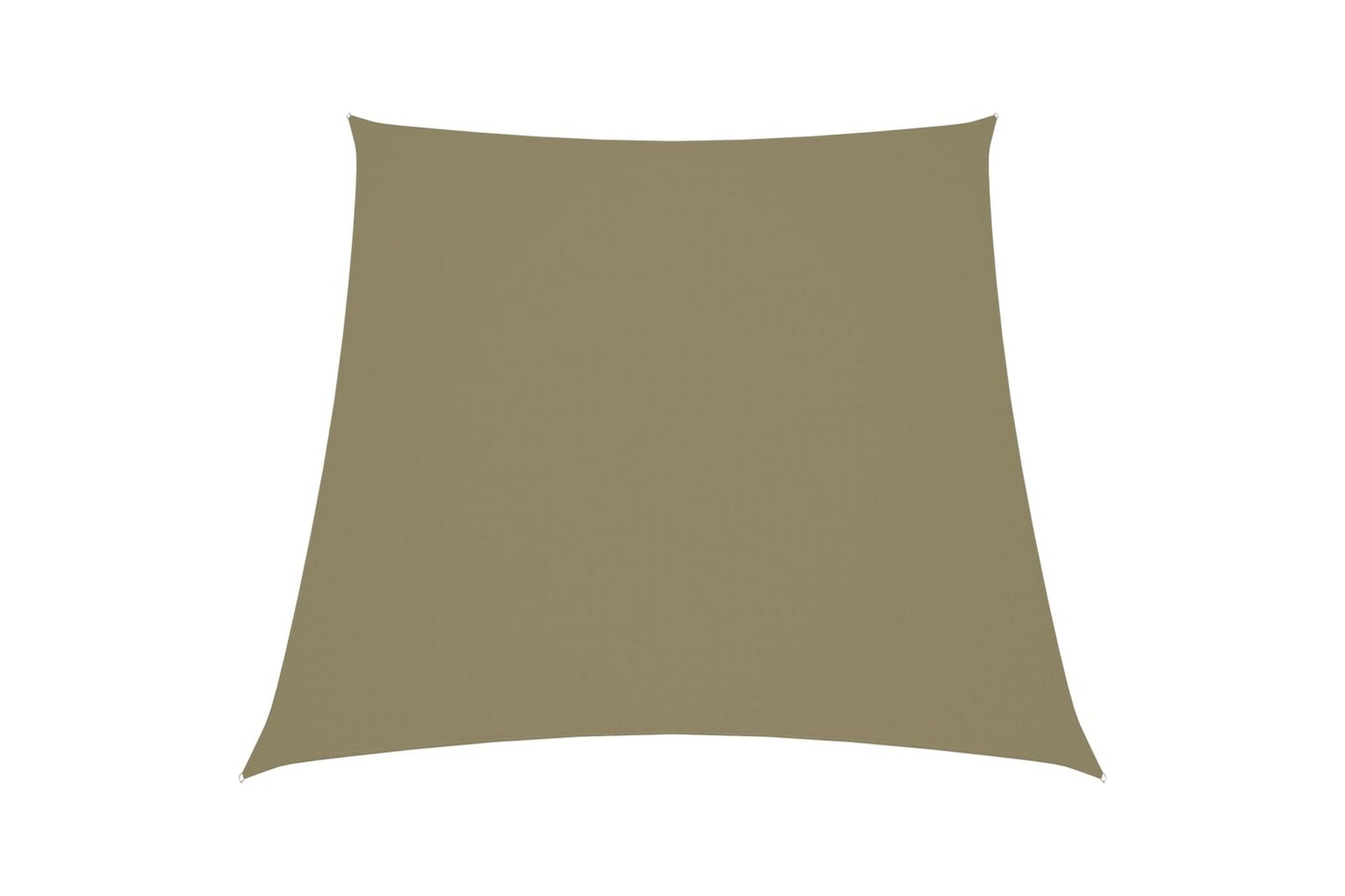 Solseil oxfordstoff trapesformet 3/4x2 m beige - Beige - Hagemøbler - Solbeskyttelse - Solseil