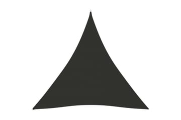Solseil oxfordstoff trekantet 4,5x4,5x4,5 m antrasitt - Antrasittgrå - Hagemøbler - Solbeskyttelse - Solseil