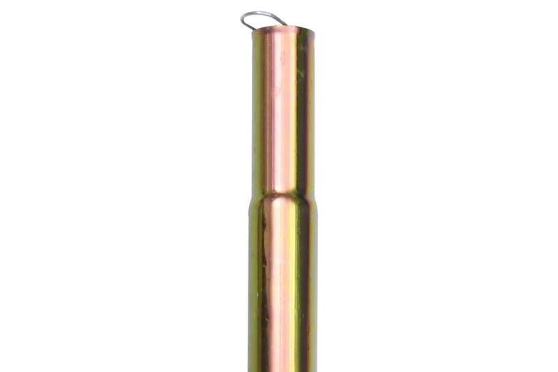 Solseilstang 250 cm galvanisert stål - Gull - Hagemøbler - Solbeskyttelse - Solseil