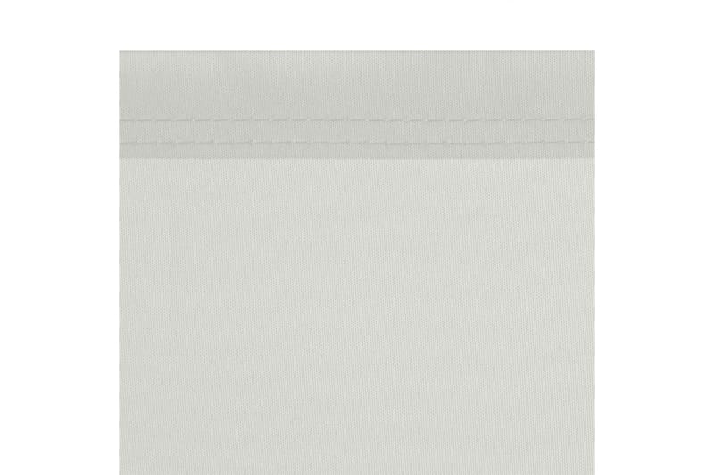 Uttrekkbar sidemarkise 160x600 cm kremhvit - Hagemøbler - Solbeskyttelse - Solseil