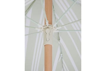 Teulon Parasol 150 cm - Hvit/Lys Brun - Hagemøbler - Solbeskyttelse - Parasoller - Balkongparasoll
