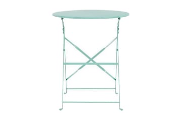Alatri Balkongsett 60 cm + 2 stoler - mintgrønn - Hagemøbler - Hagegruppe - Cafesett