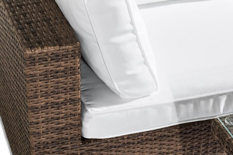 Bahamas Loungegruppe 2-seter - Sand Bord - Hagemøbler - Balkong - Balkongmøbler - Balkonggrupper