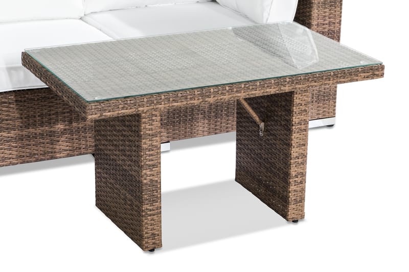 Bahamas Loungegruppe 2-seter - Sand Bord - Hagemøbler - Balkong - Balkongmøbler - Balkonggrupper