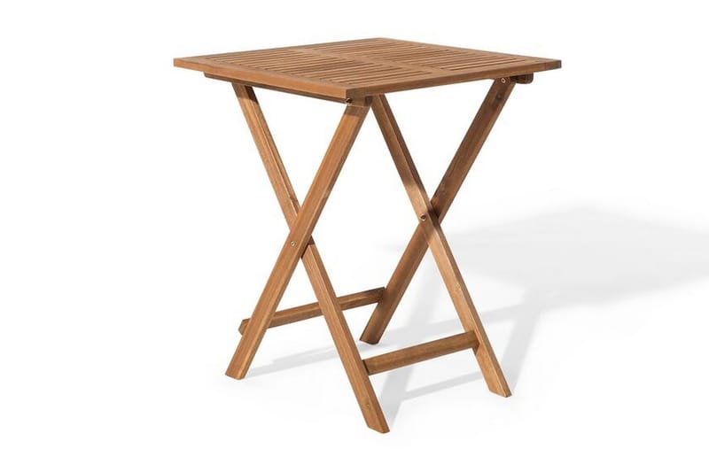 Balkongsett Bord + 2 Stoler Brun / Mintgrønn - Hvit - Hagemøbler - Hagegruppe - Cafesett