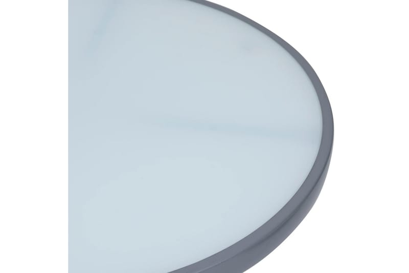 Bistorsett 3 deler aluminium og textilene sølv - Silver - Hagemøbler - Hagegruppe - Cafesett