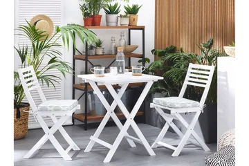 Cordido Cafésett - Hvit - Hagemøbler - Hagegruppe - Cafesett