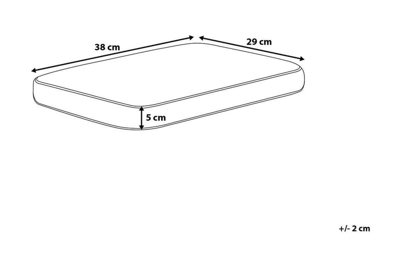 Cordido Cafésett - Hvit - Hagemøbler - Hagegruppe - Cafesett