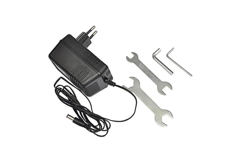 Elektrisk sparkesykkel 120 W svart - Svart - Hagemøbler - Hagegruppe - Cafesett