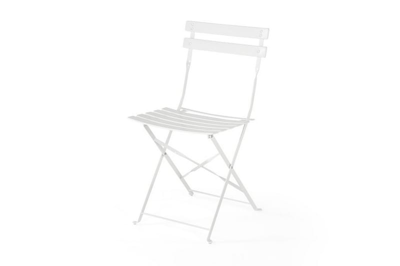 Fiori Balkongsett 45,5 cm - Hvit - Hagemøbler - Hagegruppe - Cafesett