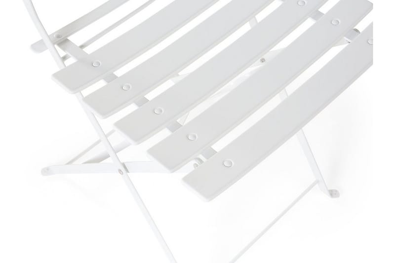 Fiori Balkongsett 45,5 cm - Hvit - Hagemøbler - Hagegruppe - Cafesett