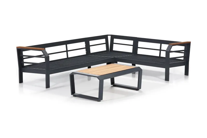 Lassento Hjørneloungesæt 4-Pers. - Hage - Utemiljø - Veranda & terrasse - Verandamøbler