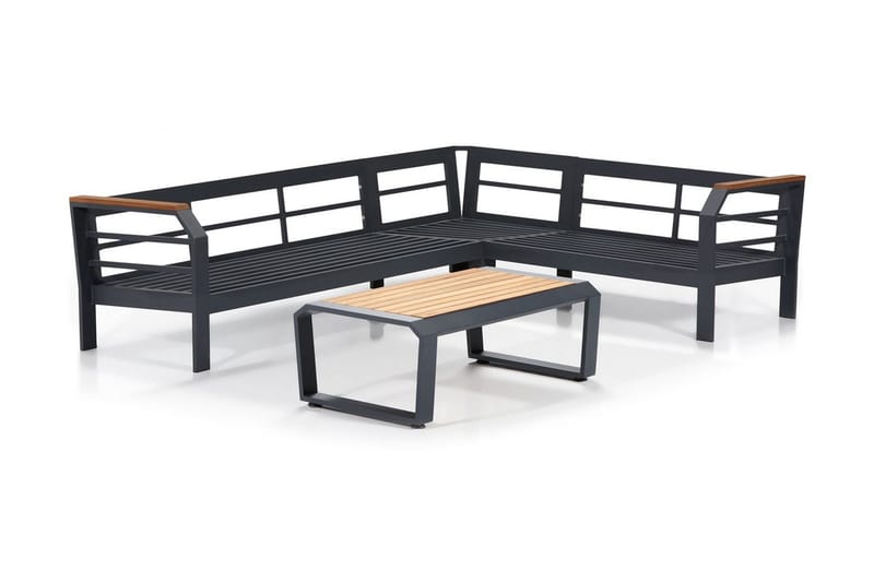 Lassento Hjørneloungesæt 4-Pers. - Hage - Utemiljø - Veranda & terrasse - Verandamøbler