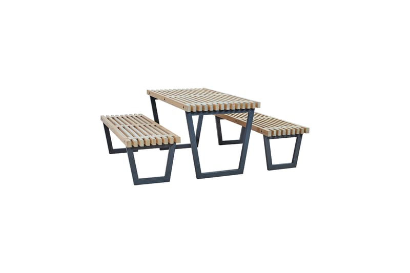 PLUS Siesta Møbelsett 138 cm - Hagemøbler - Hagegruppe - Cafesett