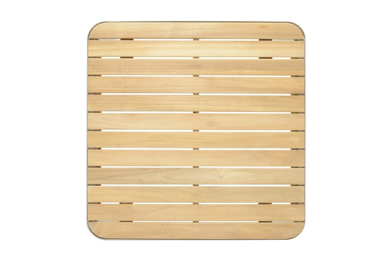 Portals Loungegruppe 4-seter - Hvit/Teak - Hage - Utemiljø - Veranda & terrasse - Verandamøbler