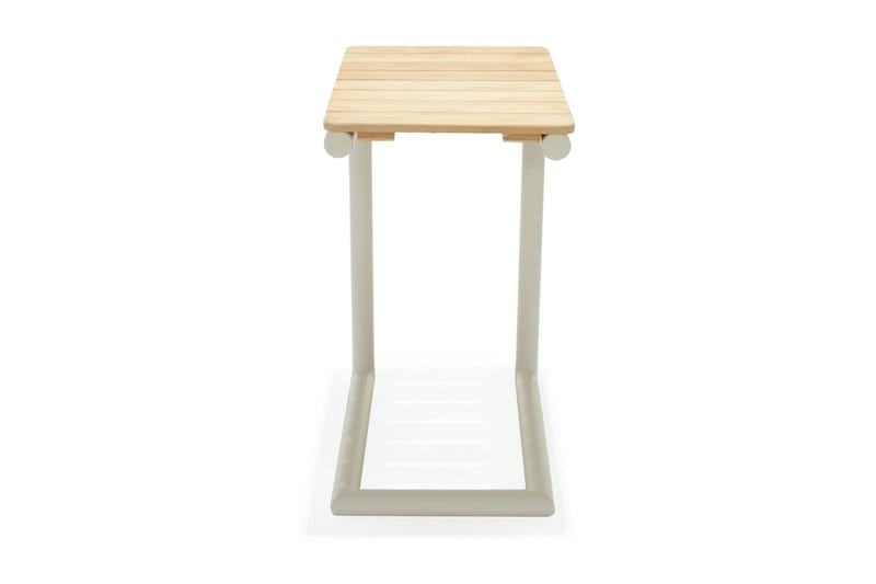 Portals Solsengsett med Pute - Hvit / Tre - Hagemøbler - Stoler & Lenestoler - Solseng & solvogner