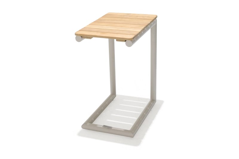 Portals Solsengsett med Pute - Hvit / Tre - Hagemøbler - Stoler & Lenestoler - Solseng & solvogner