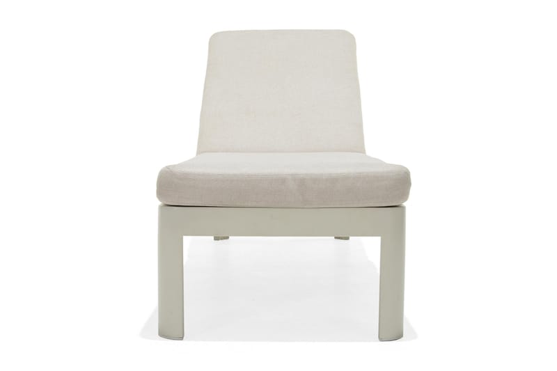 Portals Solsengsett med Pute - Hvit / Tre - Hagemøbler - Stoler & Lenestoler - Solseng & solvogner