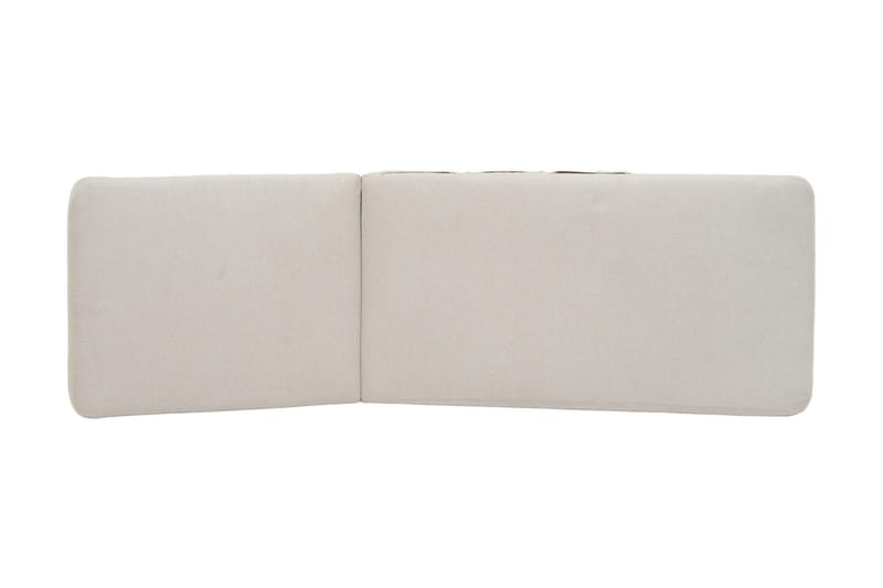 Portals Solsengsett med Pute - Hvit / Tre - Hagemøbler - Stoler & Lenestoler - Solseng & solvogner