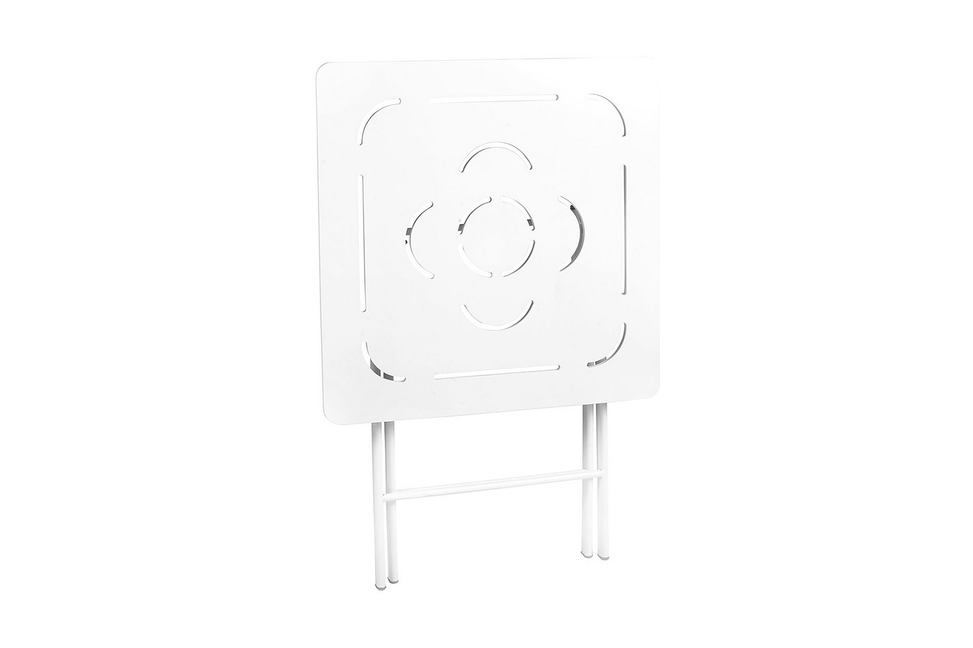 Riotorto Cafésett 60 cm Blomst + 2 Stoler - Hvit - Hagemøbler - Hagegruppe - Cafesett