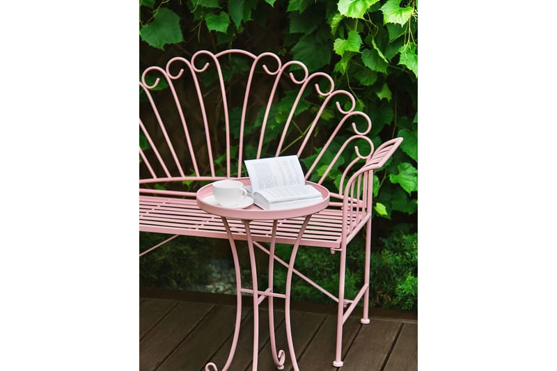 Torocany Cafésett - Rosa - Hagemøbler - Hagegruppe - Cafesett