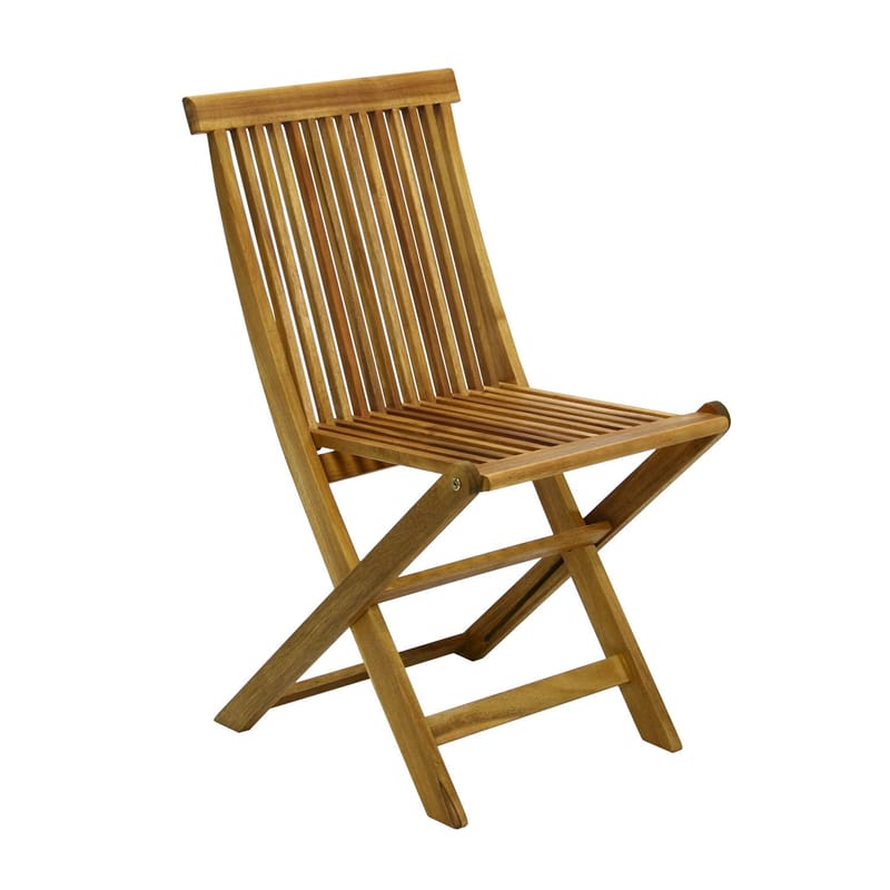 Garden Furniture Set HOME4YOU 45 x 57 x 86 cm - brun - Hagemøbler - Hagegruppe - Spisegrupper hage