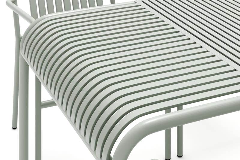 Gardeno Spisegruppe 150 cm med 4 Gardeno Stoler Grønn - Comfort Garden - Hagemøbler - Hagegruppe - Spisegrupper hage