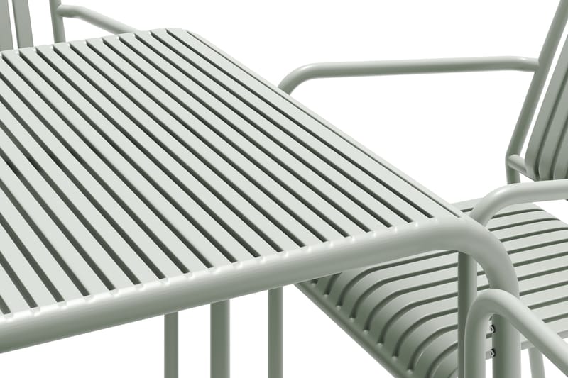 Gardeno Spisegruppe 150 cm med 6 Gardeno Stoler Grønn - Comfort Garden - Hagemøbler - Hagegruppe - Spisegrupper hage
