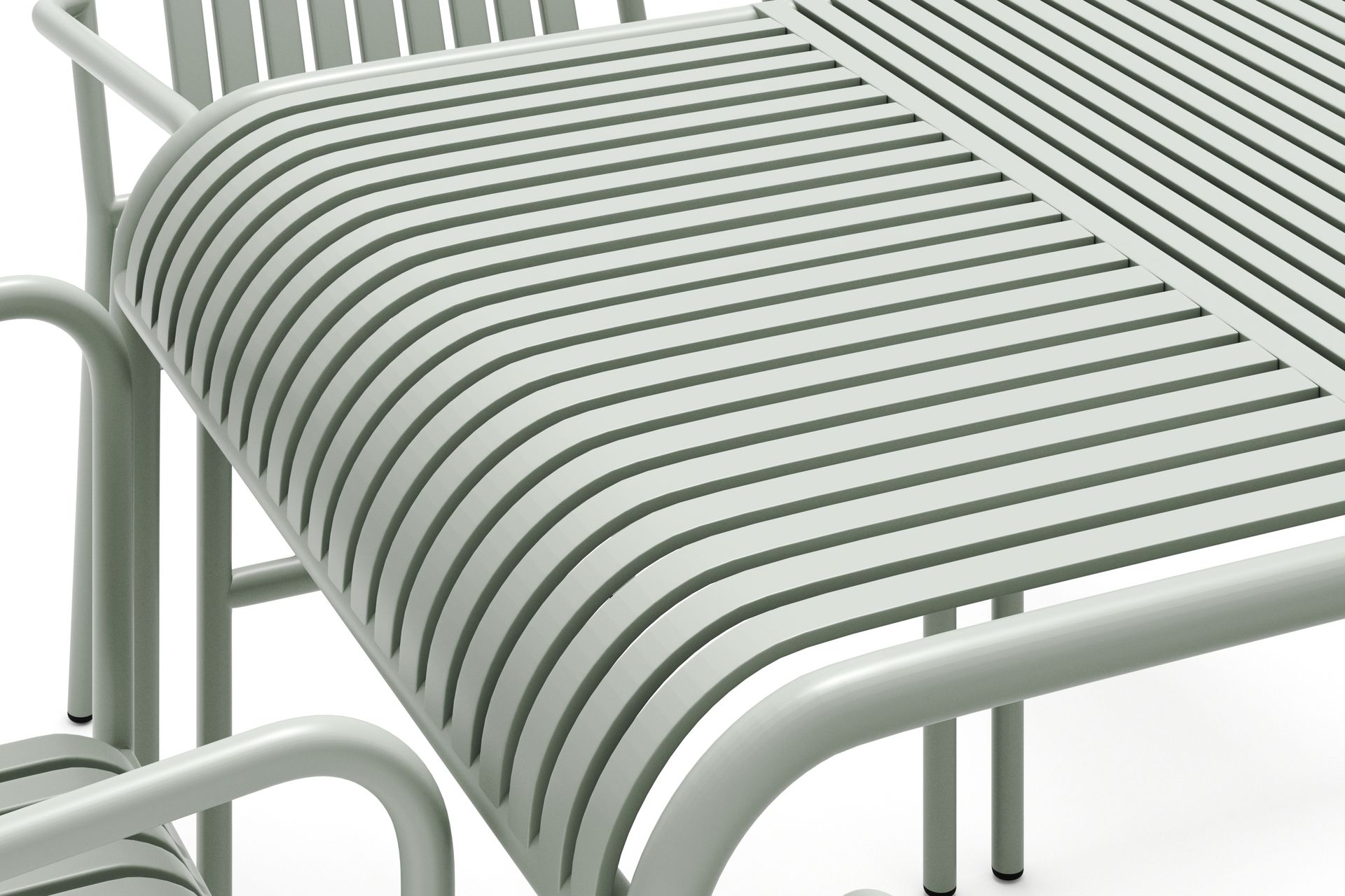 Gardeno Spisegruppe 150 cm med 6 Gardeno Stoler Grønn - Comfort Garden - Hagemøbler - Hagegruppe - Spisegrupper hage