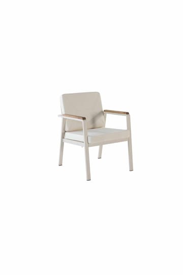 Hagebord- og stolesett Atelier Del Sofa Monte (56 x 78 x 56 cm) krem 7 deler - Hagemøbler - Hagegruppe - Spisegrupper hage