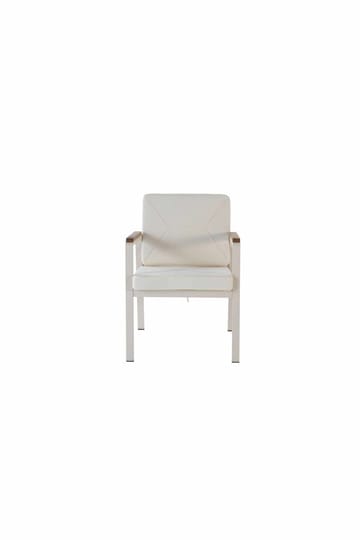 Hagebord- og stolesett Atelier Del Sofa Monte (56 x 78 x 56 cm) krem 7 deler - Hagemøbler - Hagegruppe - Spisegrupper hage