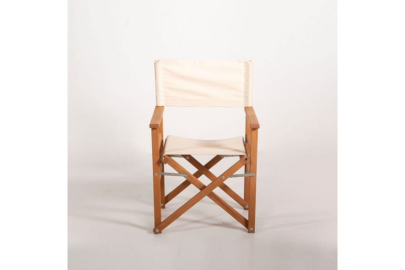 Hagebord- og stolsett (5 deler) Rathore Krem - Cremehvit - Hagemøbler - Hagegruppe - Spisegrupper hage