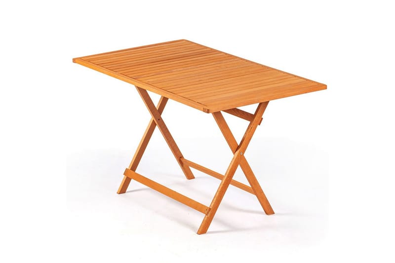 Hagebord- og stolsett (5 deler) Rathore Krem - Cremehvit - Hagemøbler - Hagegruppe - Spisegrupper hage