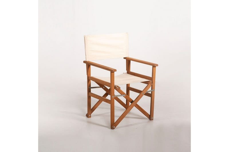 Hagebord- og stolsett (5 deler) Rathore Krem - Cremehvit - Hagemøbler - Hagegruppe - Spisegrupper hage