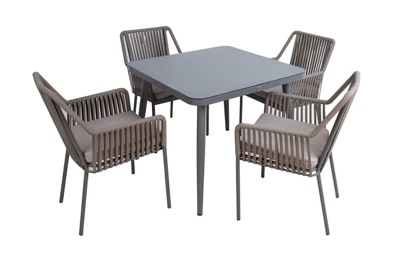 Andros Spisegruppe med 4 Stoler, undefined