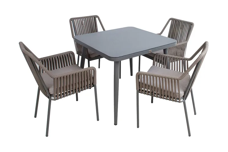 Andros Spisegruppe med 4 Stoler, undefined