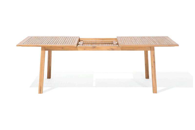 Cesana Hagemøbler Med Bord + 8 Stoler - Tre / Natur - Hagemøbler - Hagegruppe - Spisegrupper hage