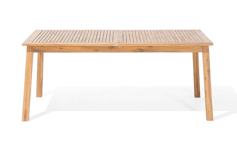 Cesana Hagemøbler Med Bord + 8 Stoler - Tre / Natur - Hagemøbler - Hagegruppe - Spisegrupper hage