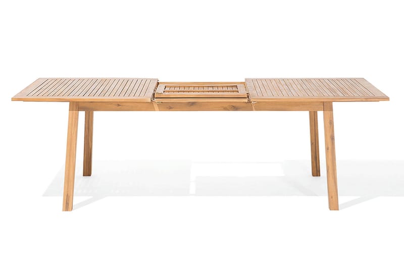 Cesana Hagemøbler Med Bord + 8 Stoler - Tre / Natur - Hagemøbler - Hagegruppe - Spisegrupper hage