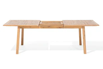 Cesana Hagemøbler Med Bord + 8 Stoler - Tre / Natur - Hagemøbler - Hagegruppe - Spisegrupper hage