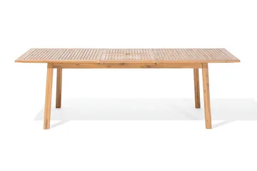 Cesana Hagemøbler Med Bord + 8 Stoler - Tre / Natur - Hagemøbler - Hagegruppe - Spisegrupper hage