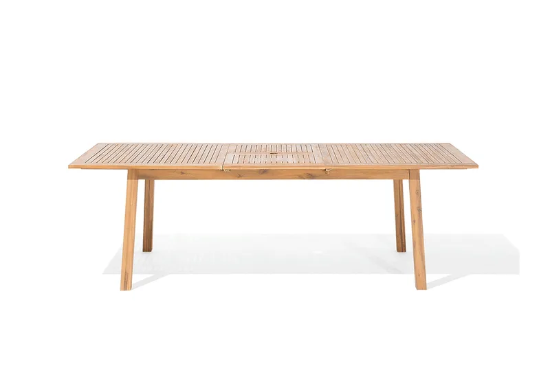 Cesana Spisegruppe Med 8 Stoler + Solstol 2 stk - Tre / Natur - Hagemøbler - Hagegruppe - Spisegrupper hage