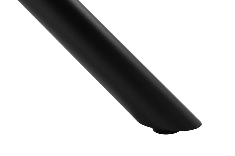 Finnhamn Spisegruppe 140 cm + 6 Hilltorp Spisestol - Svart - Hagemøbler - Hagegruppe - Spisegrupper hage