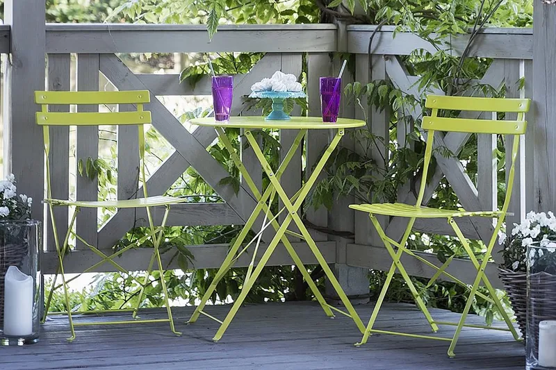 Fiori Balkongsett 52 cm - Grønn - Hagemøbler - Hagegruppe - Spisegrupper hage