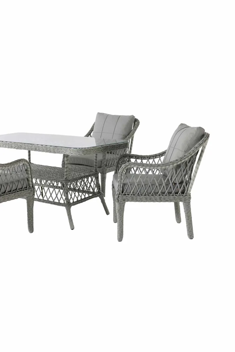 Garden Table & Chairs Set Atelier Del Sofa - Hagemøbler - Hagegruppe - Spisegrupper hage