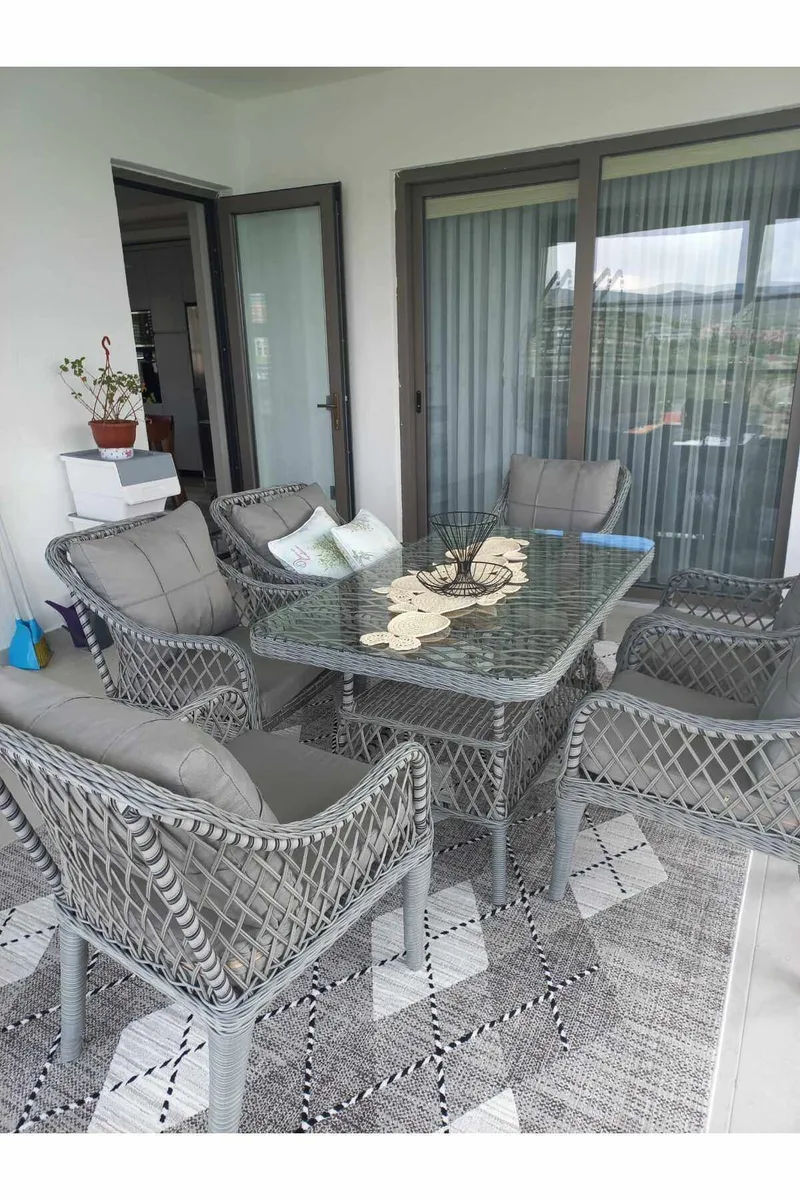 Garden Table & Chairs Set Atelier Del Sofa - Hagemøbler - Hagegruppe - Spisegrupper hage