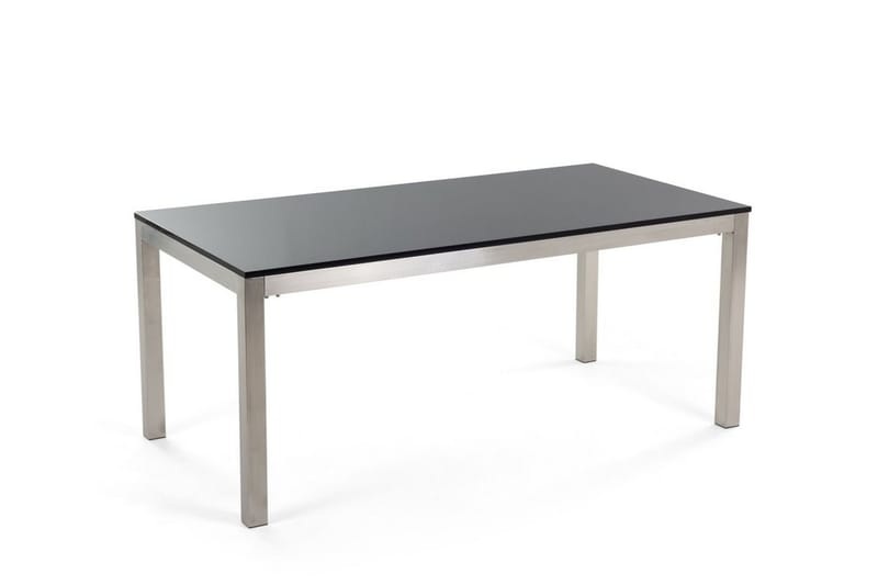 Grosseto Hagemøbel 1 Bord + 6 Stoler - Svart - Hagemøbler - Hagegruppe - Spisegrupper hage