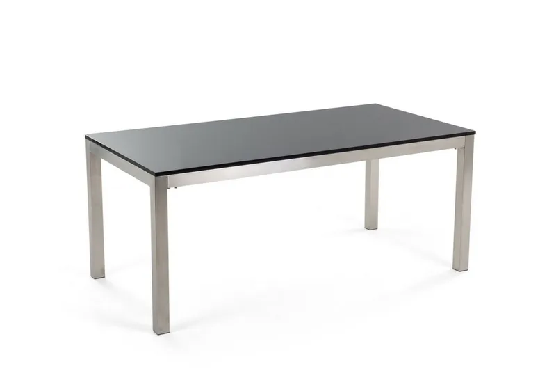 Grosseto Hagemøbel 1 Bord + 6 Stoler - Svart - Hagemøbler - Hagegruppe - Spisegrupper hage